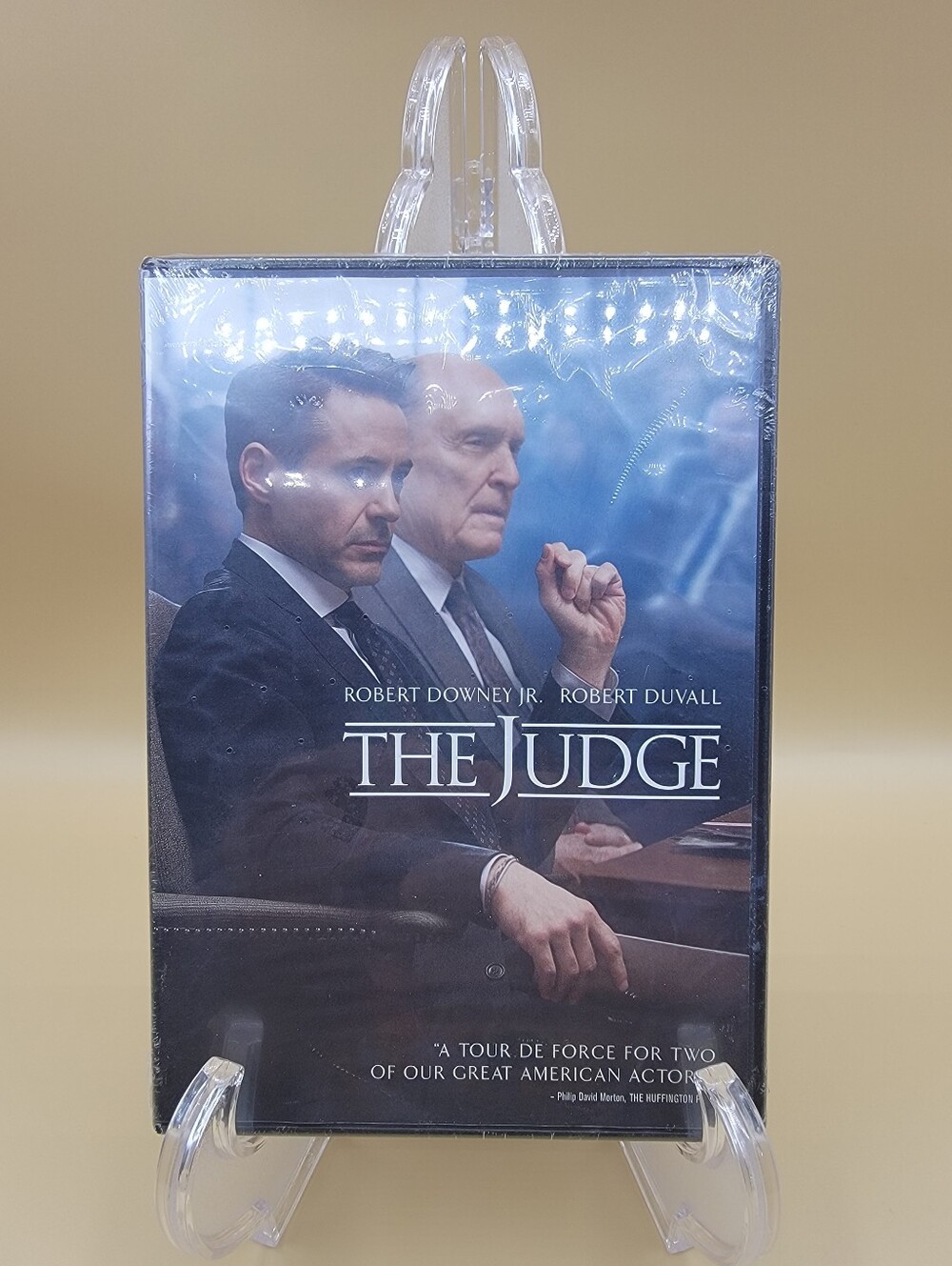 The Judge Movie DVD Robert Downey Jr Robert Duvall Rated R Warner Bros New